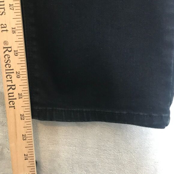 Chicos So Slimming Crop Jean Womens Large Black Denim Comfort Stretch Pockets - Picture 11 of 11